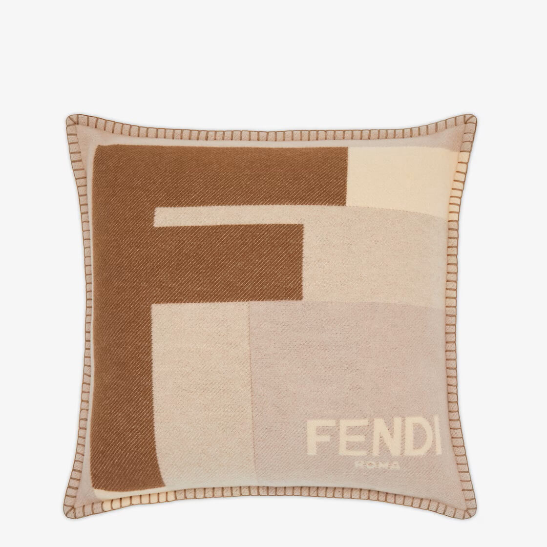 Подушка FF Brown and Beige 50x50 fendi